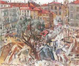 モンテカルロンのノイバウ 作： Lovis Corinth